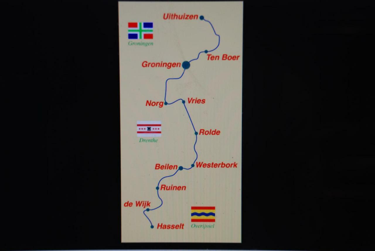 Assen-Groningen-Saunacabine Vries Bagian luar foto